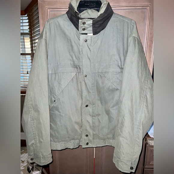 Vintage London Fog Insulated Bomber Jacket, Green, Small - Picture 3 of 15